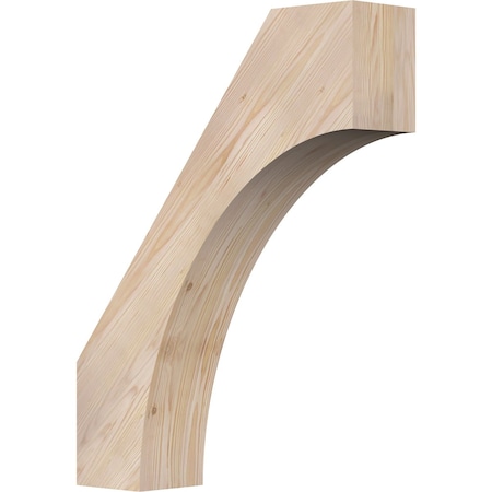 Ekena Millwork 5 1/2"W x 22"D x 28"H Westlake Smooth Knee Brace, Douglas Fir BRC06X22X28WTL00SDF